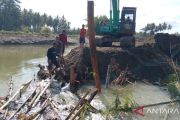 Pemerintah atasi tiga lokasi terdampak bencana di sungai Pariaman