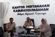 Ikuti zoom meeting, Kepala Kantor Pertanahan Pasaman harapkan pelaksana PTSL berjalan lebih optimal