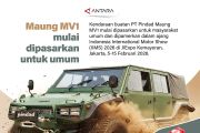 Maung MV1 mulai dipasarkan untuk umum