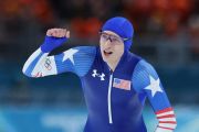 Atlet seluncur cepat Jordan Stolz cetak rekor baru Olimpiade
