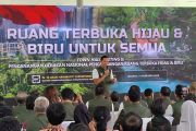 Minsiter promotes green open spaces as part of disaster mitigation