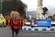 Polres Ponorogo gunakan reog untuk sosialisasi tertib lalu lintas