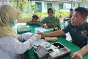 TNI Lombok Tengah donor darah, 126 kantong selamatkan nyawa warga