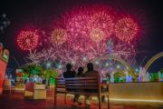 Liuyang Fireworks Paint the Night Sky of Abu Dhabi
