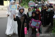 Pawai Tarhib sambut bulan suci Ramadhan di Bandar Lampung