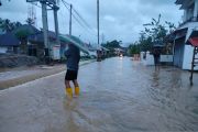 Jalan nasional terendam banjir di Agam, akses terputus