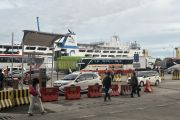 Aktivitas di Pelabuhan Bakauheni ramai lancar pada libur Imlek