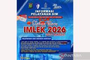 Imlek, pelayanan SIM dan STNK diliburkan