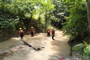 Tim SAR gabungan cari warga hilang saat sebrangi sungai di Lampung Selatan