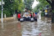 BPBD catat 61 RT dan enam ruas jalan tergenang banjir di Jakarta