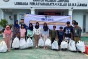Lapas Kalianda salurkan sembako dan alat sekolah ke masyarakat