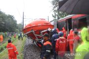 Dampak kecelakaan kereta Bandara Soetta, polisi rekayasa lalu lintas
