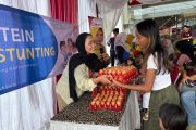 Retail modern salurkan ratusan ribu telur dukung gizi anak di Sulut