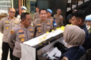Tindak lanjut instruksi Kapolri, Polda Sultra Uji urine pimpinan dan PJU