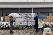 Pemilu berlangsung di Jepang saat hujan salju