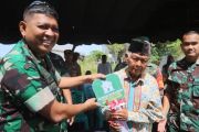 TNI bangun rumah layak huni untuk pasangan lansia di Pidie
