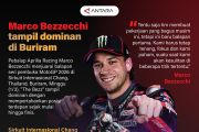 Marco Bezzecchi tampil dominan di Buriram