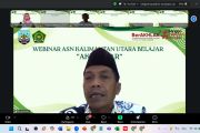 Kakanwil Kemenag Kaltara Jadi Narasumber Webinar "ASN Kaltara Belajar"