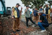 Pemprov Lampung perbaiki jalan ruas Gunung Batin-Daya Murni di Lampung Tengah