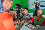 Ribuan warga desa di Klaten terima THR dari hasil pendapatan pemandian alam