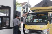 Polres Jembrana uji coba retribusi parkir di Gilimanuk sebelum mudik