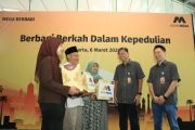 Bank Mega bagikan 15.000 paket sembako ke masyarakat jelang Idul Fitri
