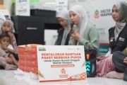 Richisam Chicken bersama Dompet Dhuafa Sulsel salurkan paket buka puasa
