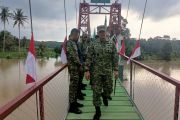 Pangdam XXI/Raden Inten resmikan Jembatan Garuda di Pringsewu