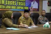 Wakil Bupati pimpin Rakor Gugus Tugas Kabupaten Layak Anak Lampung Timur 2026