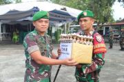 Jelang Lebaran, Kodim Lombok Tengah bagikan bingkisan THR untuk prajurit