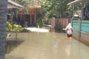 Banjir di Kabupaten Serang berangsur surut, namun warga tetap waspada