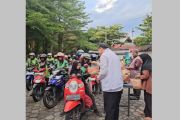 MES Kalteng berbagi berkah Ramadhan, 300 takjil dibagikan ke ojek daring
