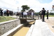 Dukung ketahanan pangan, Kelompok P3A di Lebak bangun irigasi