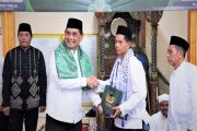 Bupati Barito Utara akhiri Safari Ramadhan di Masjid Babussalam Jambu