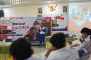Honda edukasi keselamatan berkendara pelajar SMK 1 Limboto Gorontalo