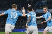 Hasil Liga Italia: Napoli balik kalahkan Lecce, Juventus menang tipis