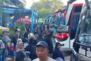 Jumlah penumpang arus mudik Terminal Kampung Rambutan naik 100 persen