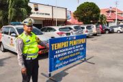 Polres Kudus membuka layanan penitipan kendaraan gratis saat mudik