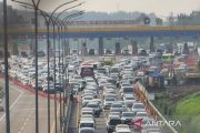 Arus kendaraan di Tol Kalikangkung mencapai 3 ribu per jam