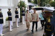 Wapres Gibran dan istri hadiri gelar griya di Istana Merdeka