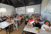 Indonesia's Baznas sets up emergency classrooms in Gaza