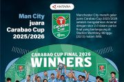 Man City juara Carabao Cup 2025/2026