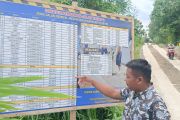 Bupati Blora apresiasi warga Nglebak bangun jalan desa secara mandiri