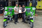 Perumda Pasar Makassar terima bantuan motor tiga roda Bank Sulselbar