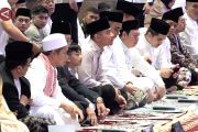 Pejabat negara gelar shalat Id di Jakarta, Prabowo fokus ke Aceh
