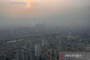 Minggu pagi, kualitas udara Jakarta masuk kategori tidak sehat