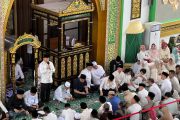 Warga Palembang padati Masjid Taqwa doakan 40 hari wafatnya Alex Noerdin