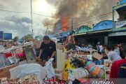 Polres Jayawijaya tangani kebakaran 15 ruko Jalan Irian-Trikora Wamena