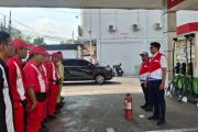 Pertamina tutup sementara SPBU Sriwijaya Semarang pascakebakaran motor
