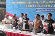 Polda Metro ungkap 1.833 kasus narkoba, 2.485 tersangka diamankan
